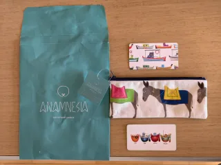 Estuche billetera monedero cartera Grecia