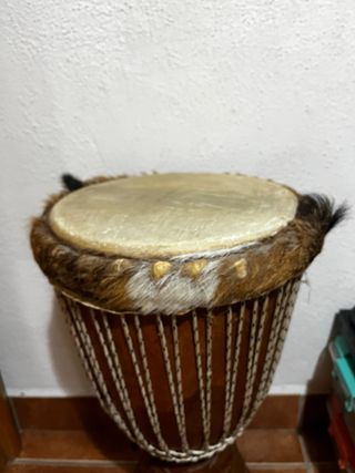 Djembe Auténtico de Madera