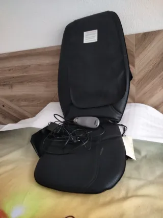 Poltrona relax in pelle sintetica nera urgente