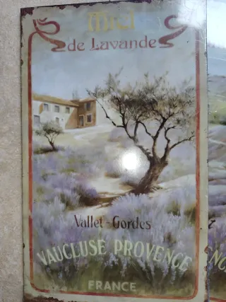 3 Quadretti decorativi Provence