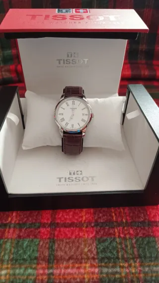 Reloj Tissot 1853 T033410 B Blanco y Marrón
