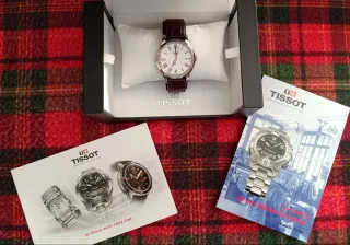 Reloj Tissot 1853 T033410 B Blanco y Marrón