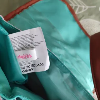 Bolso Claire's floral rosa sin estrenar