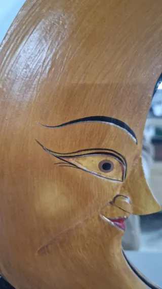 Perchero Espejo Boho Sol y Luna