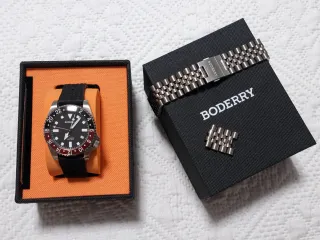 Reloj BODERRY Admiral GMT Automático  Titanio