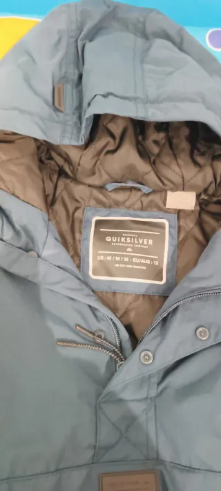 Sudadera Anorak Quiksilver Azul Marino