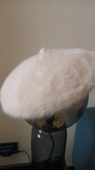 Basco bianco panna taglia unica