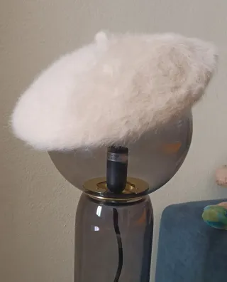 Basco bianco panna taglia unica