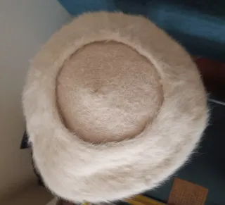 Basco bianco panna taglia unica