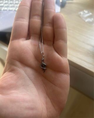 Colgante Thomas Sabo Serpiente Plata Ónix