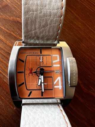 Reloj Armand Basi Naranja y Beige