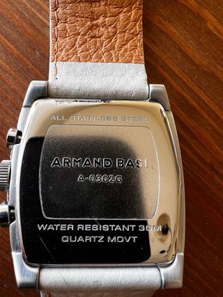 Reloj Armand Basi Naranja y Beige