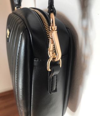 Bolso Balzac Paris Cesar Negro Cuero Nuevo