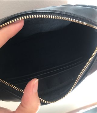 Bolso Balzac Paris Cesar Negro Cuero Nuevo