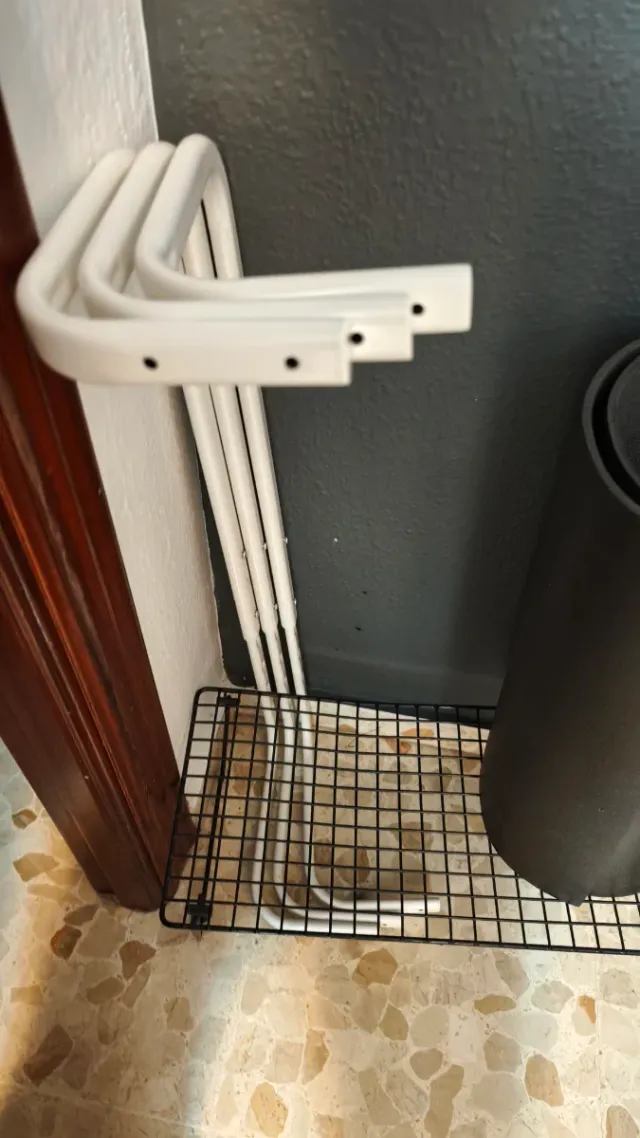 Colgador de pared Ikea blanco