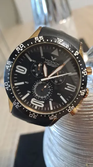 Reloj Viceroy Negro y Dorado