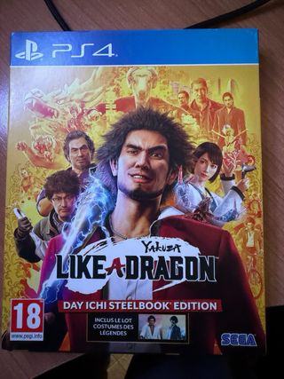 Yakuza: Like a Dragon Day Ichi Steelbook PS4