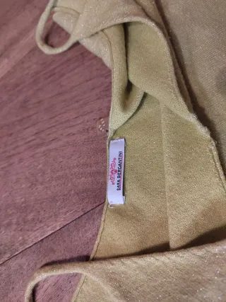 Canotta Sara Bergantini Oro/Giallo