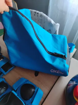 Equipación patinaje infantil: casco y protecciones