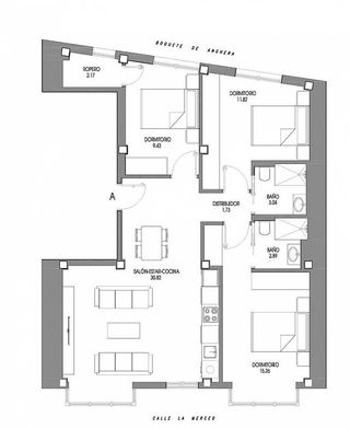 Piso en venta en Centro en Gijón