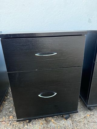 4 Cajoneras Oficina Marrón Oscuro