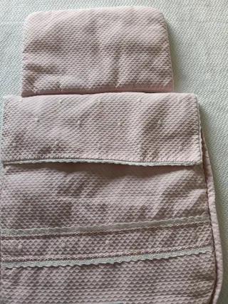 Funda para cochecito de bebé rosa