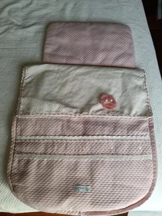 Funda para cochecito de bebé rosa