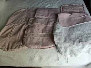 Funda para cochecito de bebé rosa