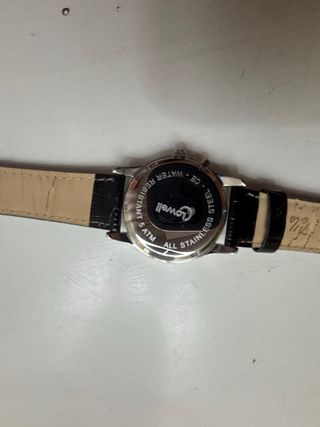 Orologio Lowell Uomo Pelle Marrone Oro