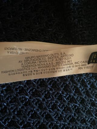 Jersey Massimo Dutti azul marino