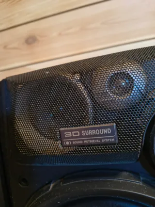 Altavoces Sharp Negros