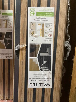 Paneles decorativos Roble - 5 Paquetes