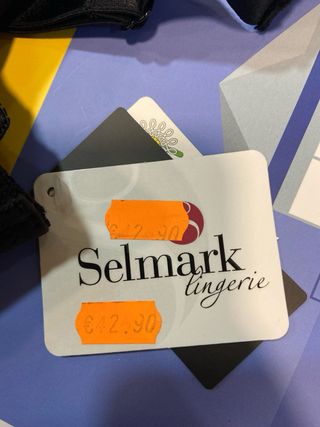 Sujetador Selmark Negro