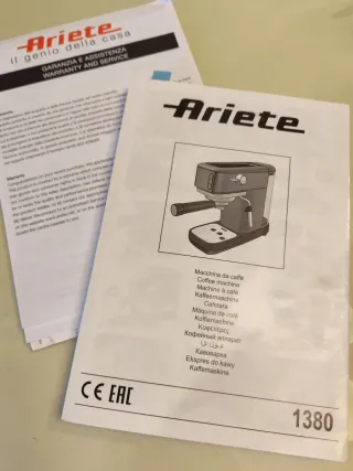 Cafetera Ariete 1380 para 1-2 tazas