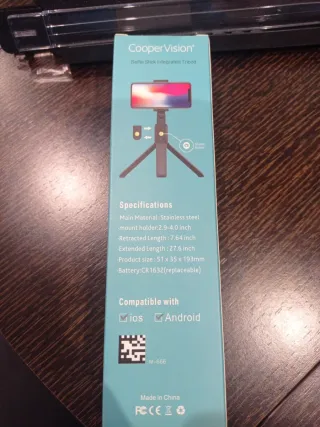 Palo selfie CooperVision