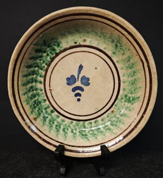 Vietri – Antico piatto in terracotta XIX sec.