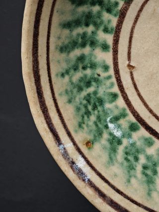 Vietri – Antico piatto in terracotta XIX sec.