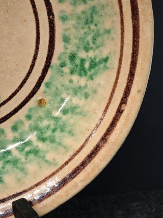 Vietri – Antico piatto in terracotta XIX sec.