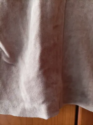 Minifalda antelina marrón