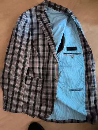 Chaqueta Purificación García Talla 52 Marrón Multi