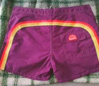 Bañadores Sundek Amarillos, morado y gris