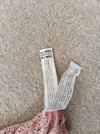 Blusa rosa estampada Bershka T.M