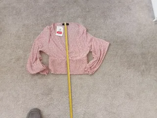 Blusa rosa estampada Bershka T.M