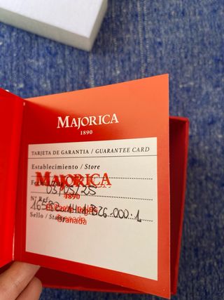 Pulsera Majorica Bañada Oro 18k con Perlas Verdes