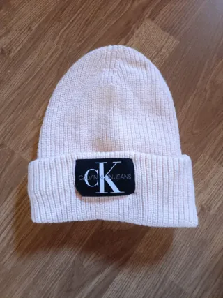 Gorro lana Calvin Klein Jeans rosa