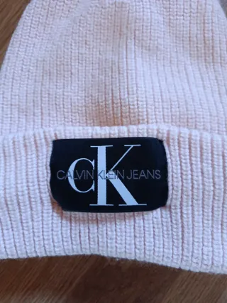 Gorro lana Calvin Klein Jeans rosa