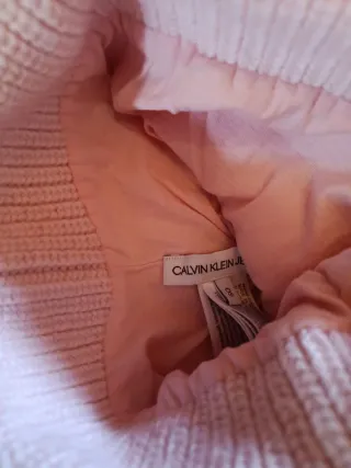 Gorro lana Calvin Klein Jeans rosa