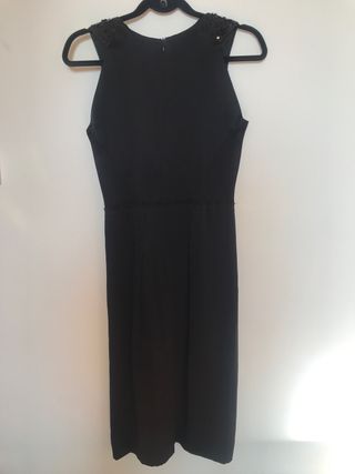 Vestido Negro Seda Philosophy Alberta Ferretti-