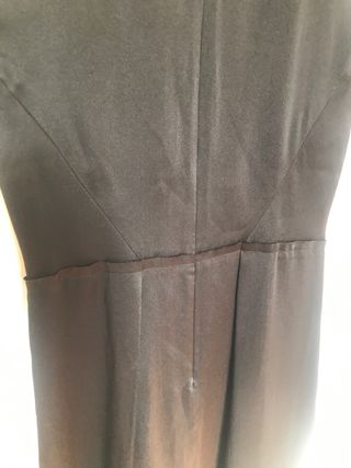 Vestido Negro Seda Philosophy Alberta Ferretti-