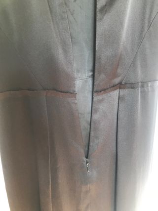 Vestido Negro Seda Philosophy Alberta Ferretti-